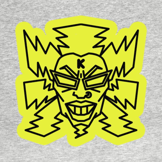 Jet Set Radio Portrait Icon - DJ Professor K by barbes-artworks